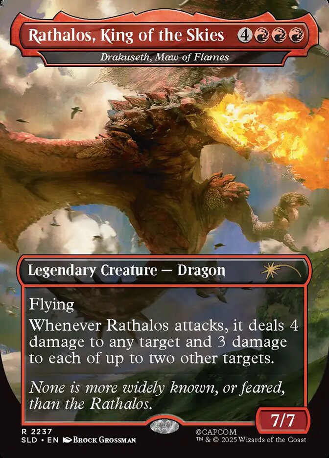 Drakuseth, Gorja das Chamas / Drakuseth, Maw of Flames - Magic: The Gathering - MoxLand