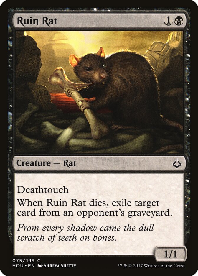 Rato da Ruína / Ruin Rat - Magic: The Gathering - MoxLand