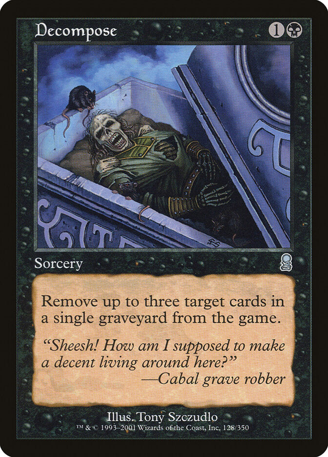 Decompor / Decompose - Magic: The Gathering - MoxLand