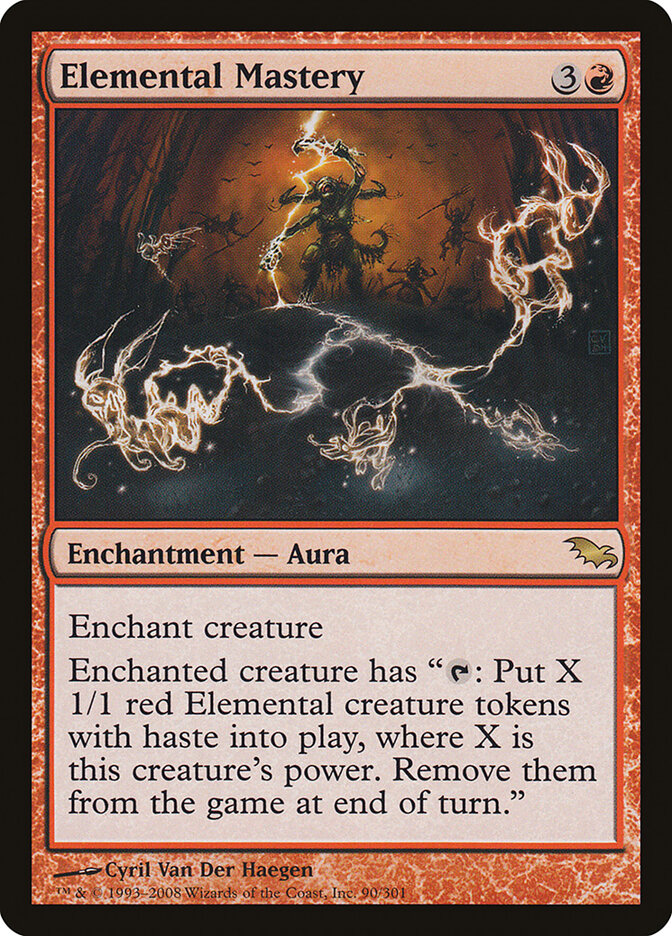 Maestria Elemental / Elemental Mastery - Magic: The Gathering - MoxLand