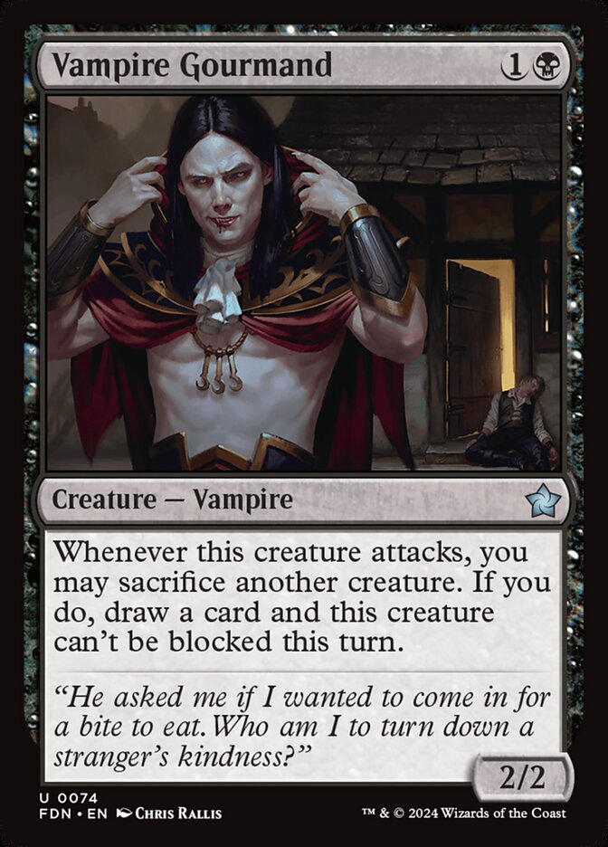 Gourmand Vampiro / Vampire Gourmand - Magic: The Gathering - MoxLand