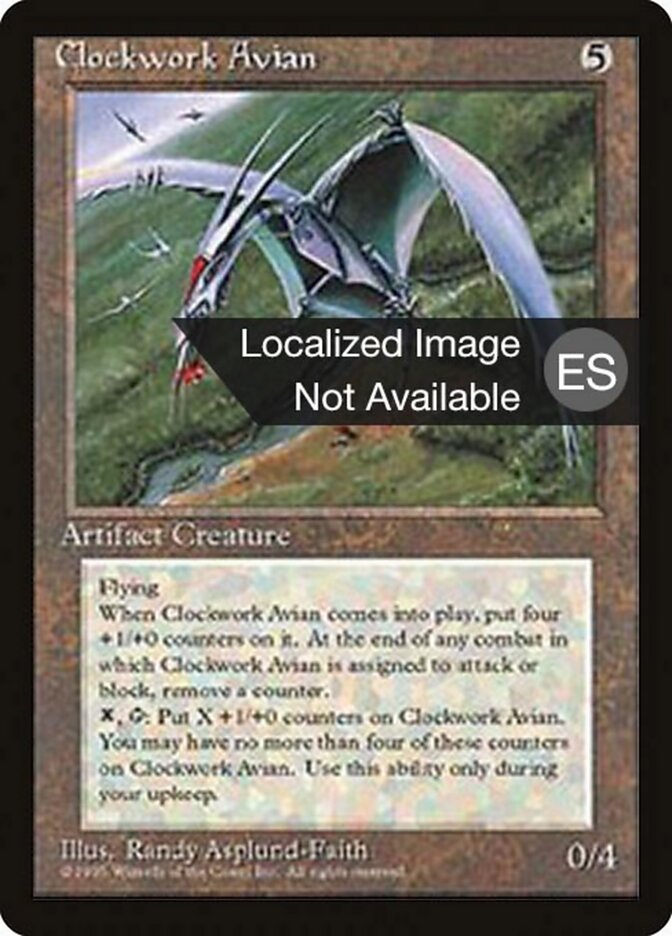 Ave Mecânica / Clockwork Avian - Magic: The Gathering - MoxLand
