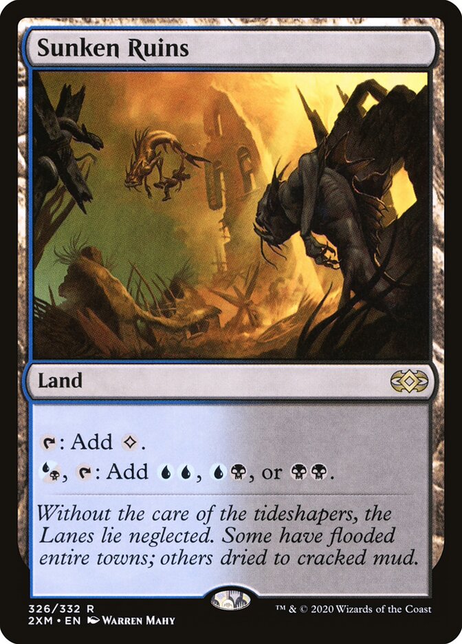 Ruínas Submersas / Sunken Ruins - Magic: The Gathering - MoxLand