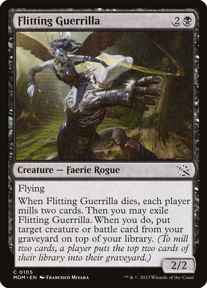 Guerrilha Esvoaçante / Flitting Guerrilla - Magic: The Gathering - MoxLand