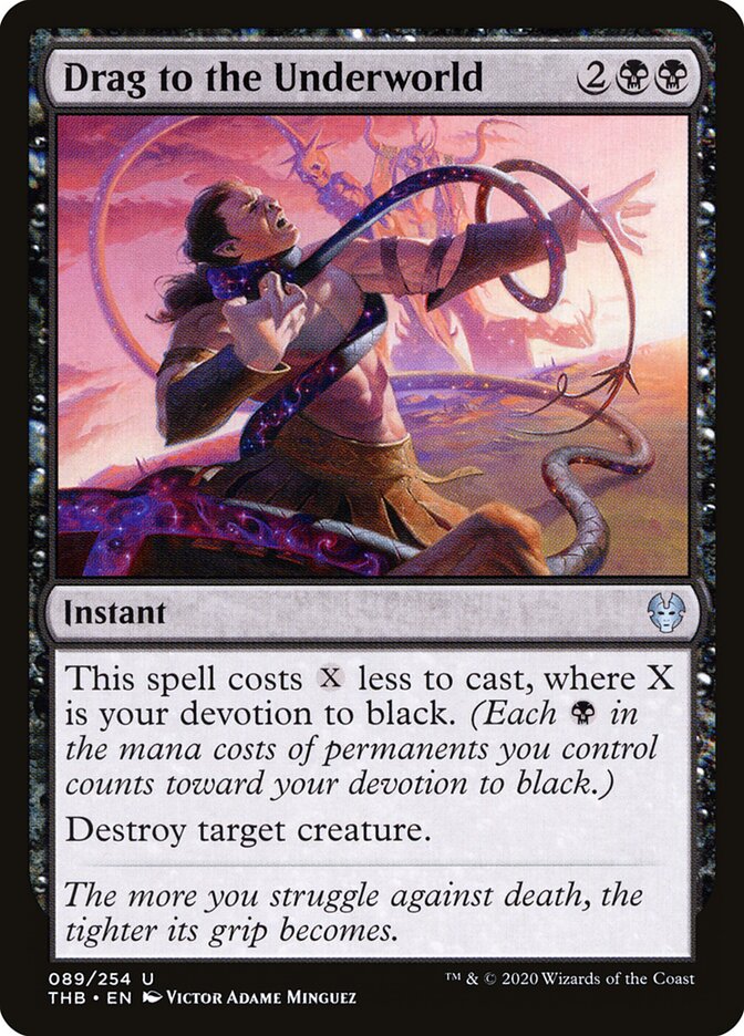 Arrastar para o Submundo / Drag to the Underworld - Magic: The Gathering - MoxLand