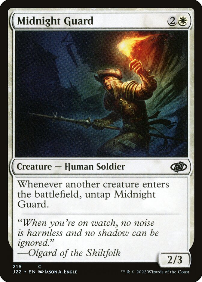 Guardião da Meia-noite / Midnight Guard - Magic: The Gathering - MoxLand