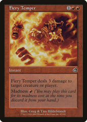 Temperamento Explosivo / Fiery Temper - Magic: The Gathering - MoxLand