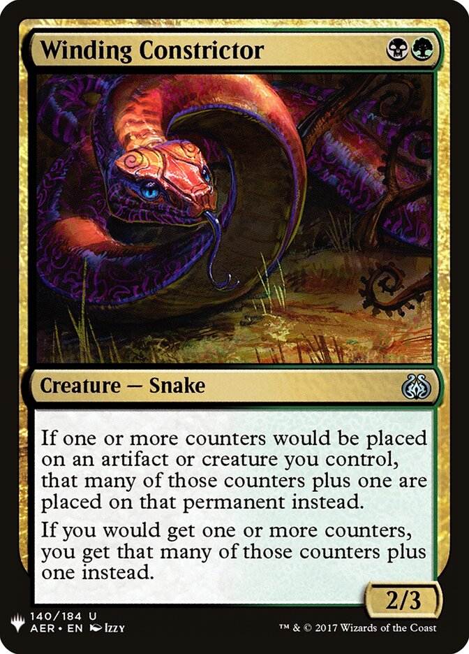 Constritora Sinuosa / Winding Constrictor - Magic: The Gathering - MoxLand