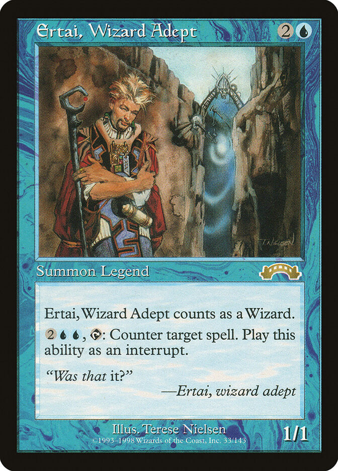Ertai, Mago Graduado / Ertai, Wizard Adept - Magic: The Gathering - MoxLand
