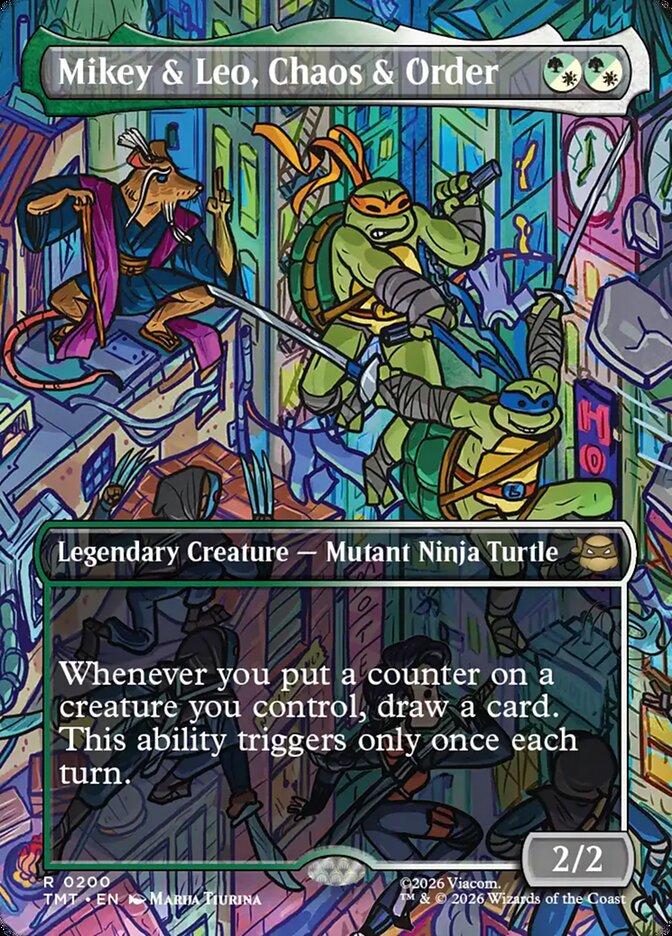 Mikey & Leo, Chaos & Order - Magic: The Gathering - MoxLand