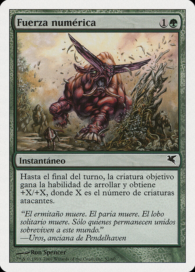 Força em Números / Strength in Numbers - Magic: The Gathering - MoxLand