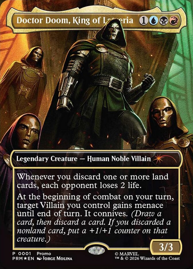 Doctor Doom, King of Latveria - Magic: The Gathering - MoxLand