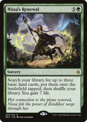 Renovação de Nissa / Nissa's Renewal - Magic: The Gathering - MoxLand