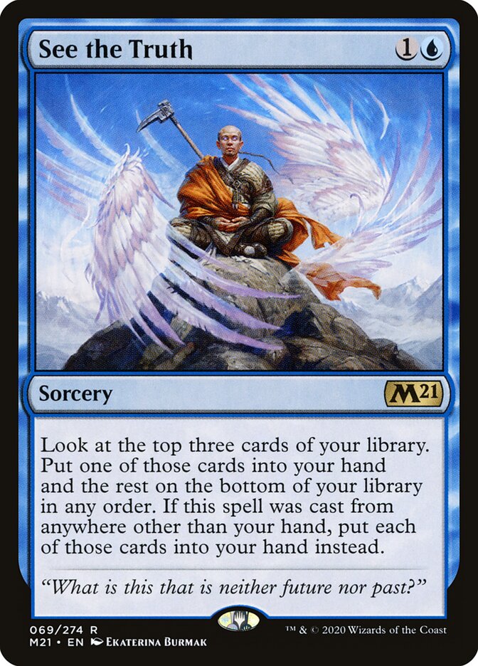 Ver a Verdade / See the Truth - Magic: The Gathering - MoxLand