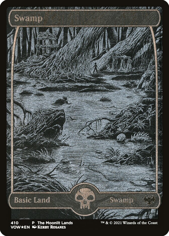 Pântano / Swamp - Magic: The Gathering - MoxLand