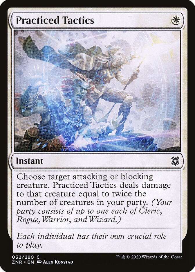 Táticas Praticadas / Practiced Tactics - Magic: The Gathering - MoxLand