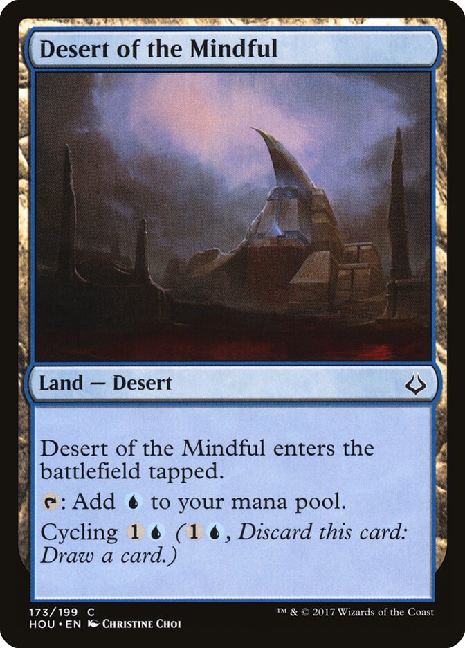 Deserto do Consciente / Desert of the Mindful - Magic: The Gathering - MoxLand