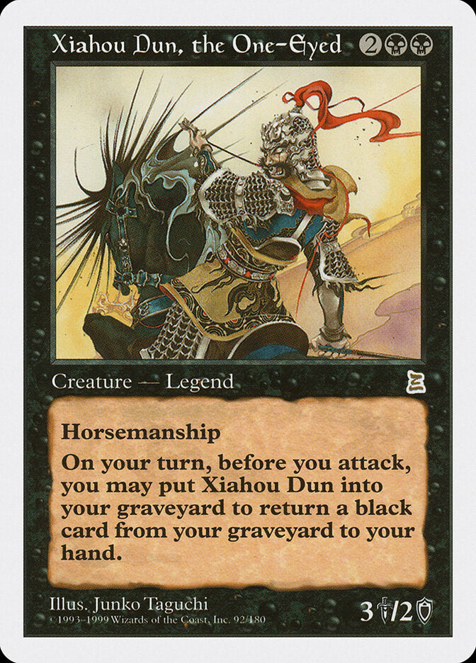 Xiahou Dun, the One-Eyed - Magic: The Gathering - MoxLand