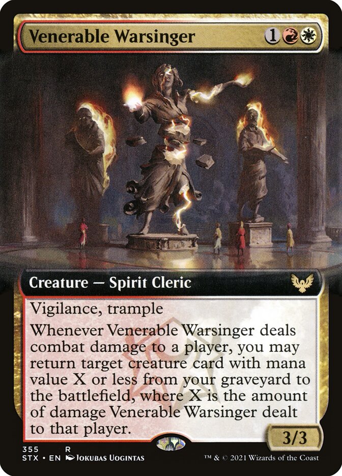 Belicantora Venerável / Venerable Warsinger - Magic: The Gathering - MoxLand