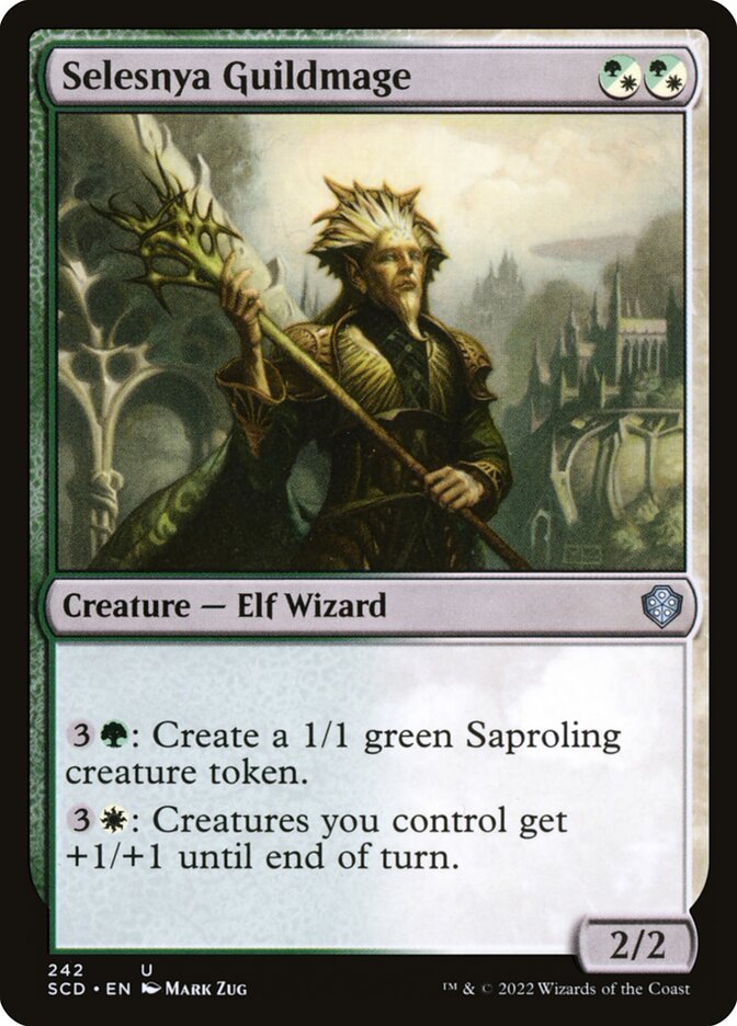Mago da Guilda Selesnya / Selesnya Guildmage - Magic: The Gathering - MoxLand