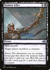 Édito Súbito / Sudden Edict - Magic: The Gathering - MoxLand