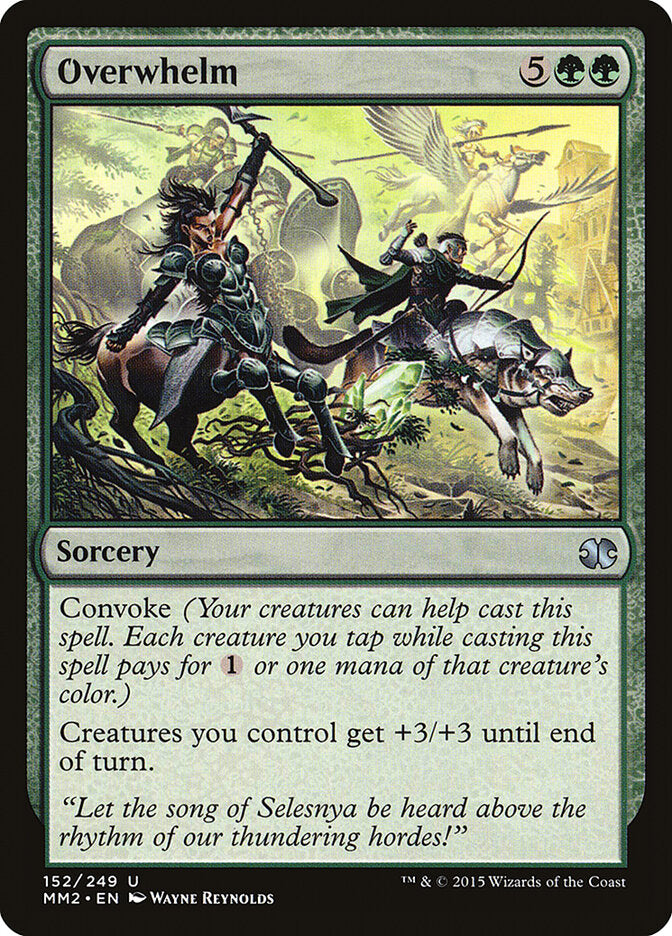 Sobrepujar / Overwhelm - Magic: The Gathering - MoxLand
