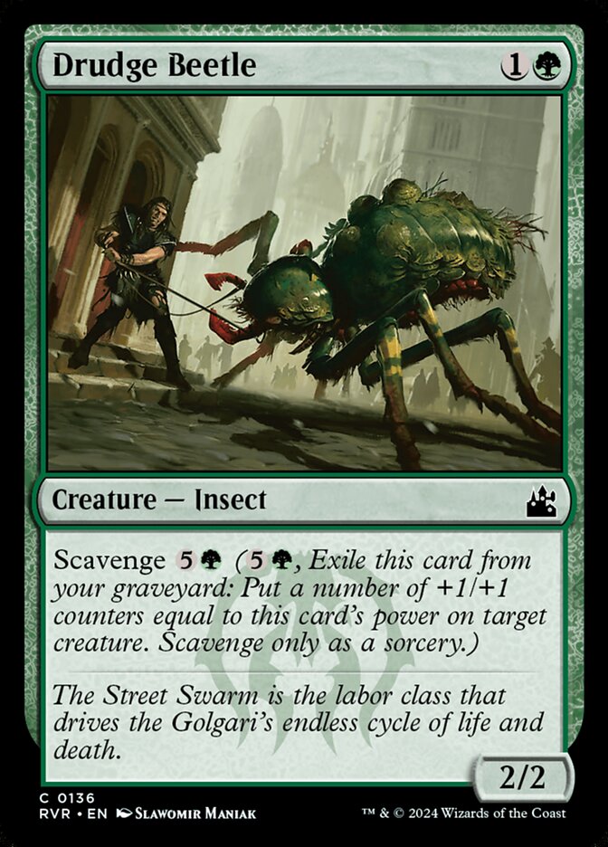 Besouro Servil / Drudge Beetle - Magic: The Gathering - MoxLand