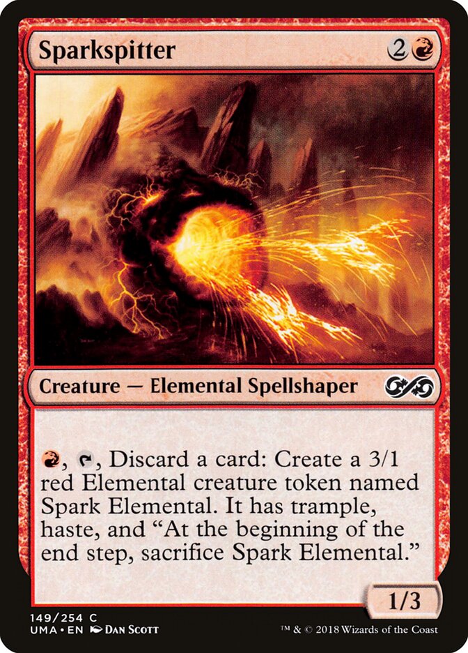 Cospe-faísca / Sparkspitter - Magic: The Gathering - MoxLand