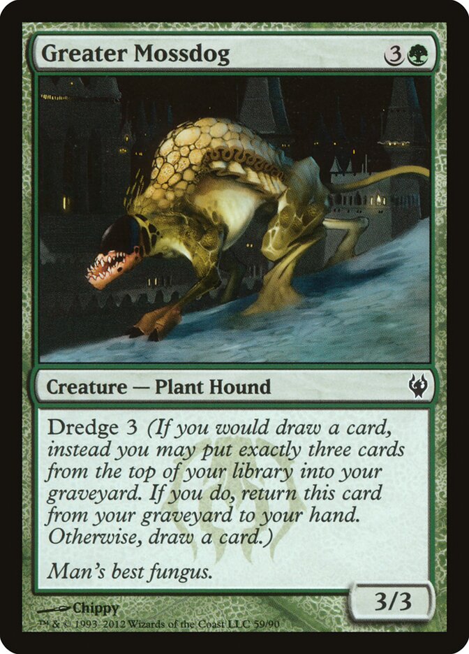 Cão de Limo-Mor / Greater Mossdog - Magic: The Gathering - MoxLand