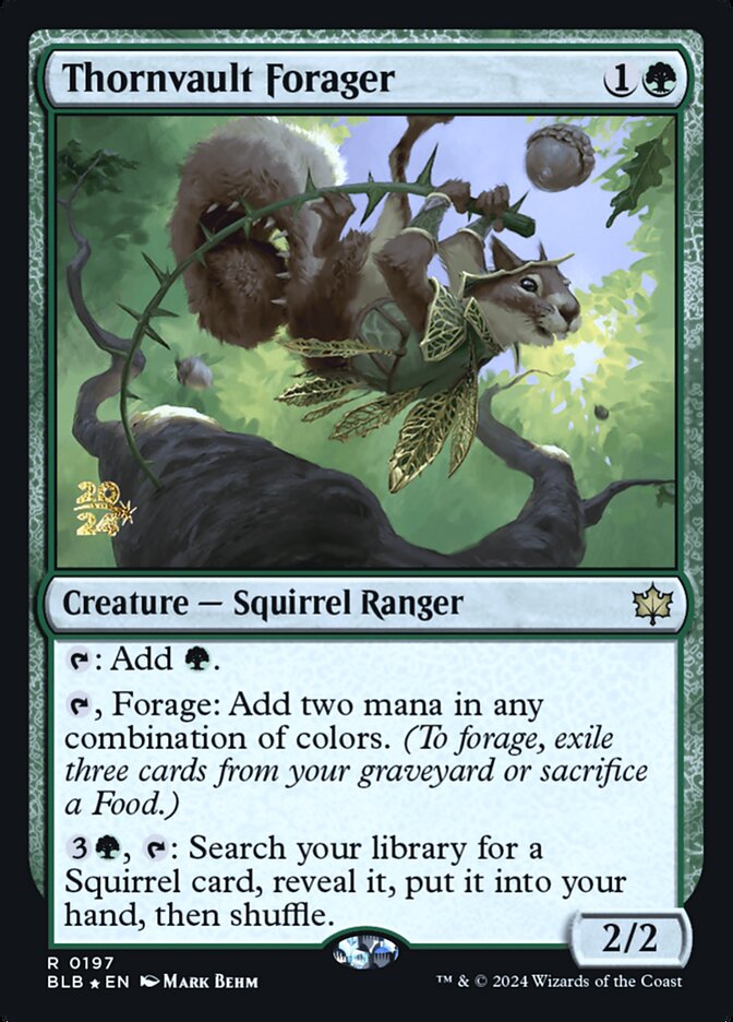 Thornvault Forager - Magic: The Gathering - MoxLand