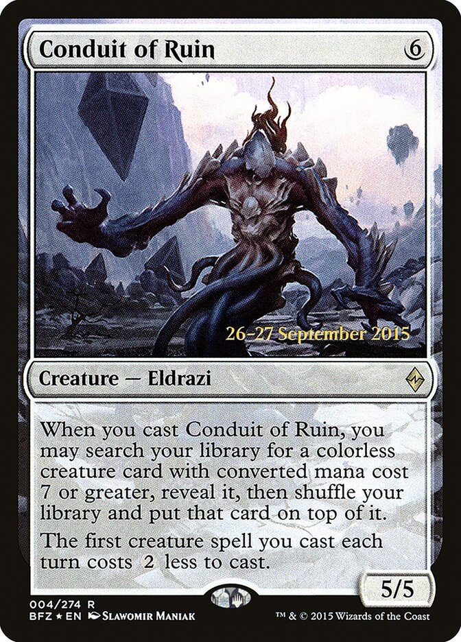Condutor da Ruína / Conduit of Ruin - Magic: The Gathering - MoxLand