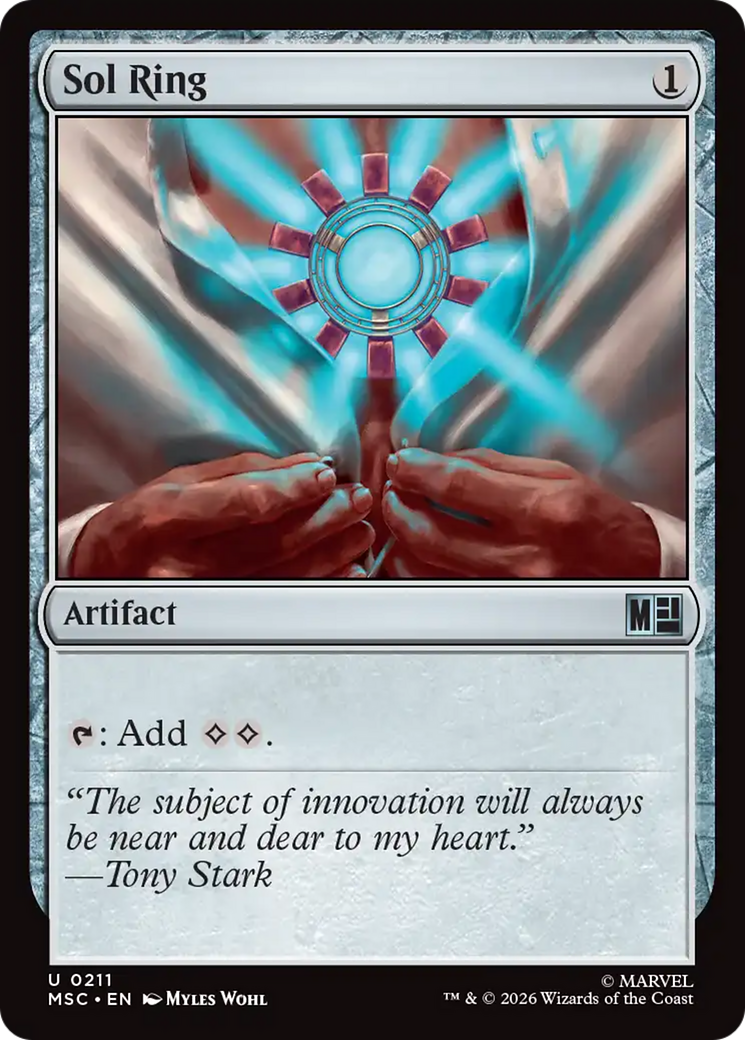 Anel Solar / Sol Ring - Magic: The Gathering - MoxLand