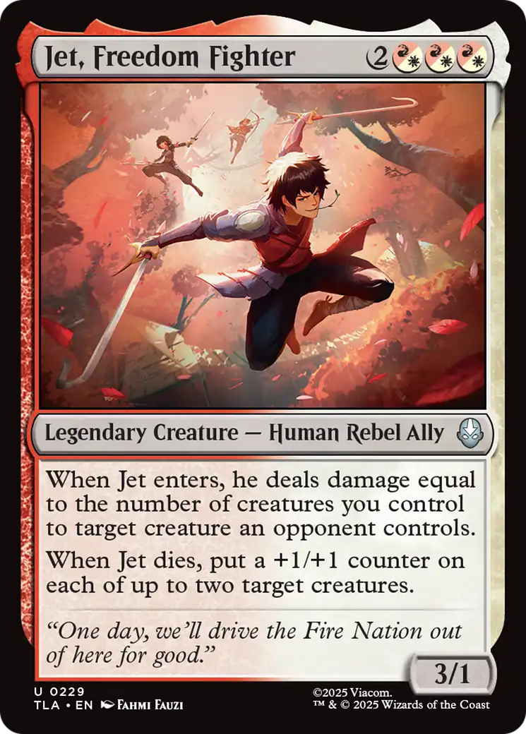 Jet, Guerreiro da Liberdade / Jet, Freedom Fighter - Magic: The Gathering - MoxLand