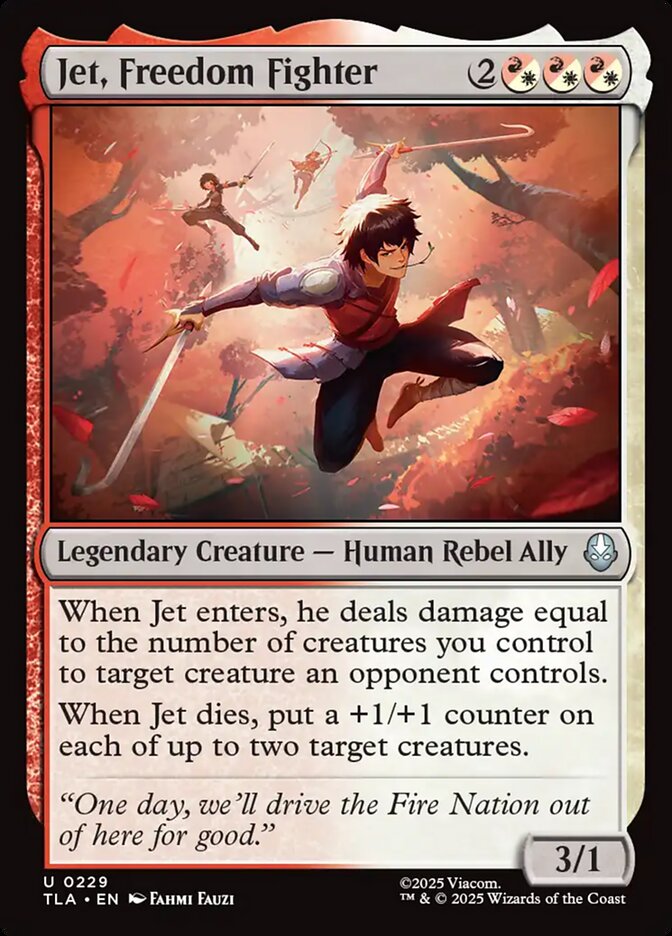 Jet, Guerreiro da Liberdade / Jet, Freedom Fighter - Magic: The Gathering - MoxLand