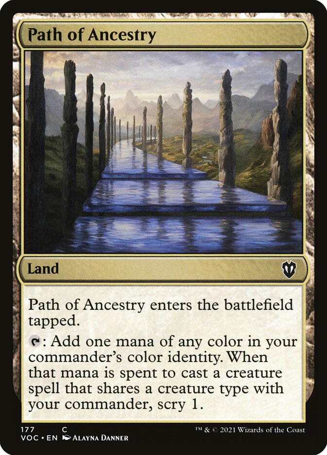 Caminho da Ascendência / Path of Ancestry - Magic: The Gathering - MoxLand