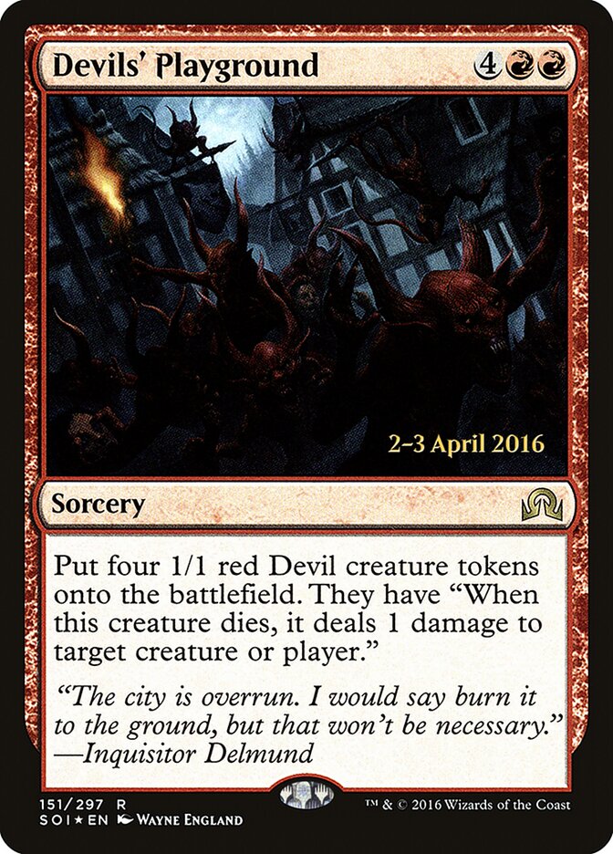 Recreio dos Diabos / Devils' Playground - Magic: The Gathering - MoxLand