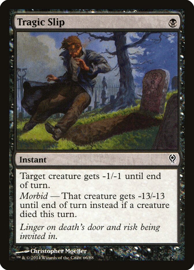 Escorregão Trágico / Tragic Slip - Magic: The Gathering - MoxLand