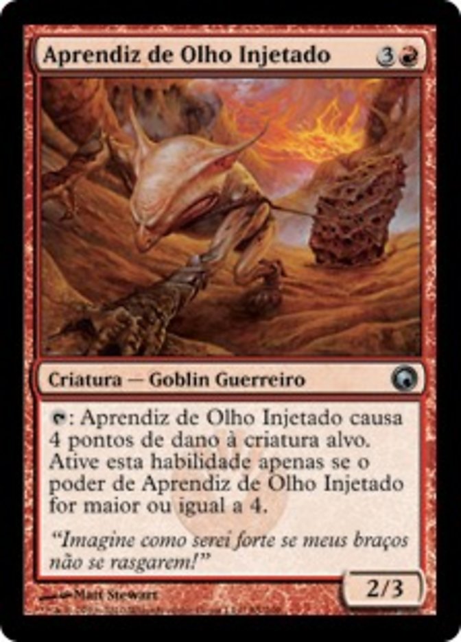 Aprendiz de Olho Injetado / Bloodshot Trainee - Magic: The Gathering - MoxLand