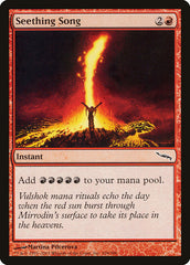 Canção Fervilhante / Seething Song - Magic: The Gathering - MoxLand