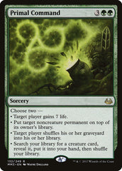 Comando Primário / Primal Command - Magic: The Gathering - MoxLand