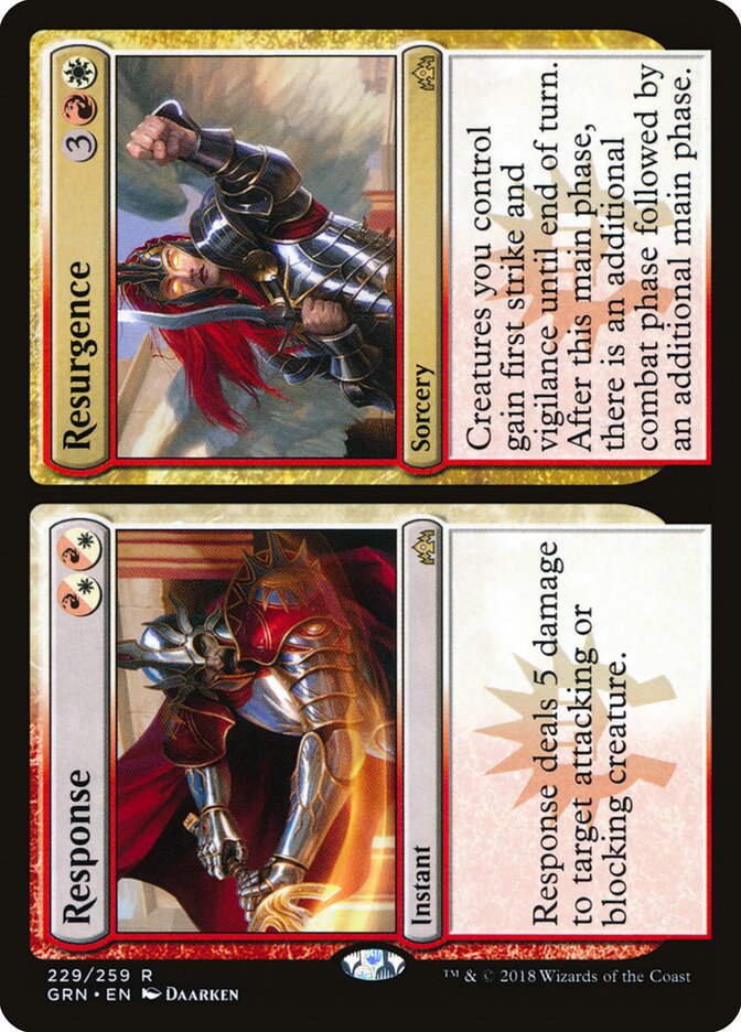 Resposta / Ressurgimento / Response / Resurgence - Magic: The Gathering - MoxLand