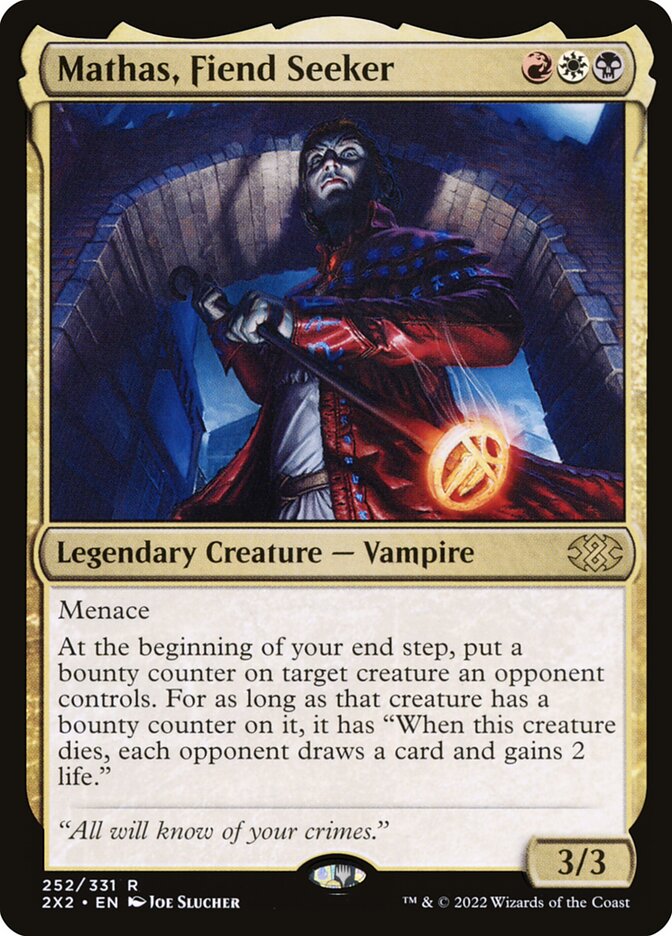 Mathas, Buscador de Demônios / Mathas, Fiend Seeker - Magic: The Gathering - MoxLand