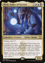 Tivit, Vendedor de Segredos / Tivit, Seller of Secrets - Magic: The Gathering - MoxLand