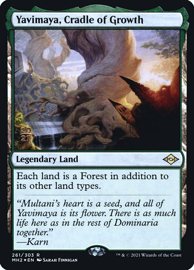 Yavimaya, Berço de Crescimento / Yavimaya, Cradle of Growth - Magic: The Gathering - MoxLand