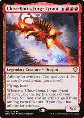 Chiss-Goria, Tirana da Forja / Chiss-Goria, Forge Tyrant - Magic: The Gathering - MoxLand