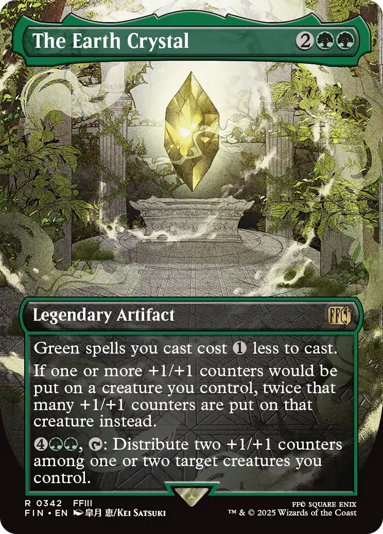 O Cristal da Terra / The Earth Crystal - Magic: The Gathering - MoxLand
