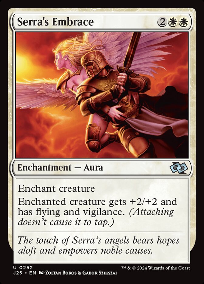 Abraço de Serra / Serra's Embrace - Magic: The Gathering - MoxLand