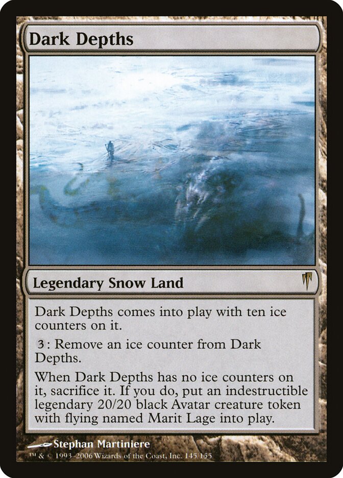 Abismo Sombrio / Dark Depths - Magic: The Gathering - MoxLand