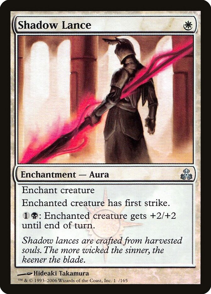 Lança Nefasta / Shadow Lance - Magic: The Gathering - MoxLand