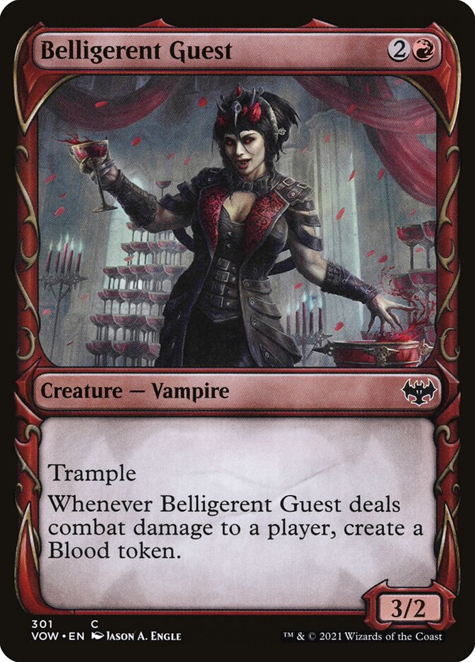 Convidada Beligerante / Belligerent Guest - Magic: The Gathering - MoxLand
